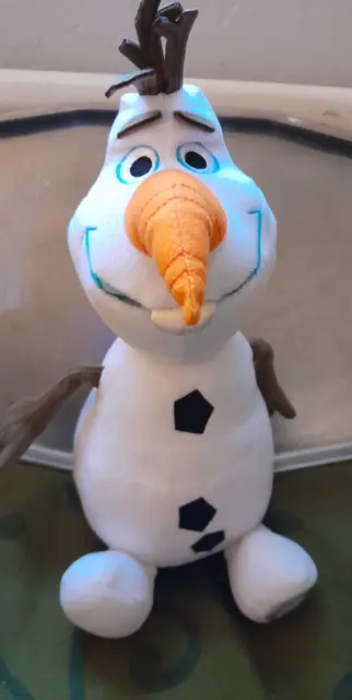 Olaf Plush Toy Official Disney Store Frozen Snowman : Ideal For Christmas  28 Cm