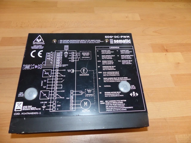 SDS DC-PWM SEMATIC DC-PWM Encoder Drive System Cod.B157AABX01 £287.02 ...
