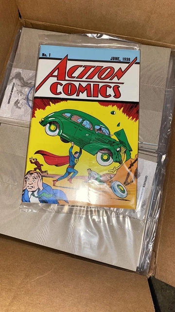 Superman Action Comics #1 Loot Crate June 1938 UNOPENED Reprint with COA!!!