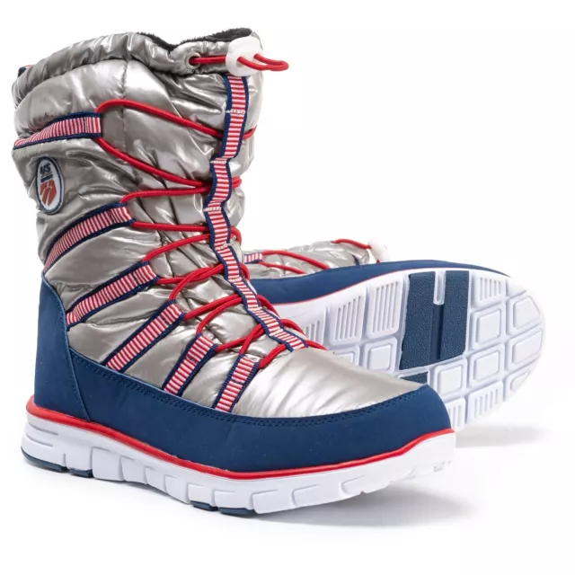 NEW $120 Womens Khombu Alta US Ski Team Waterproof Lightweight Boots Size 6 M