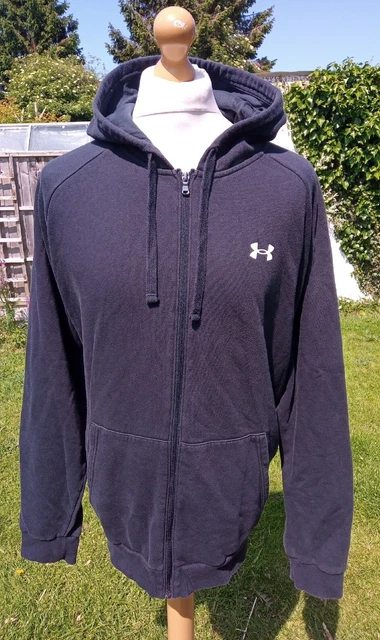 Under Armour Hoodie Loose Fit Full Zip Xxxl 3Xl Mens Good Condition Under Armour Hoodie Loose Fit Full Zip Xxxl 3Xl Mens Good Condition