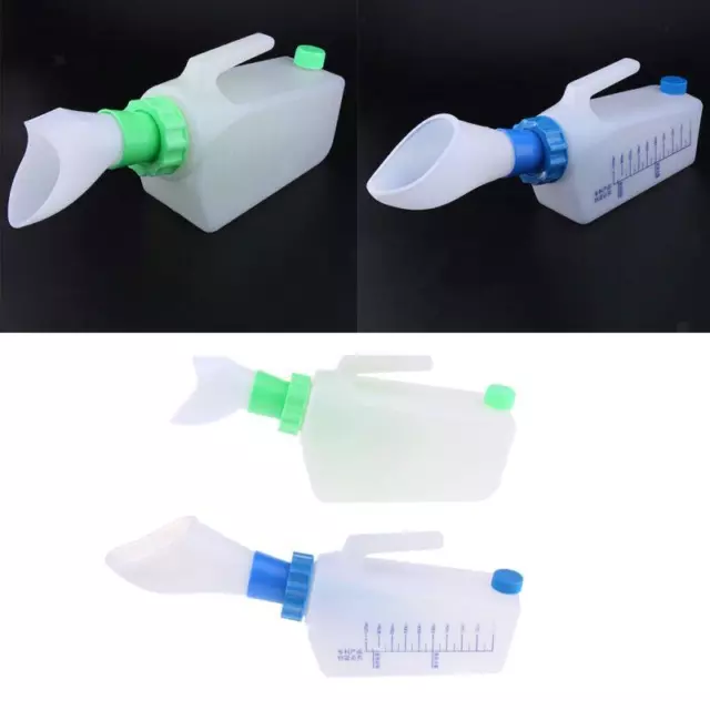 Female Portable Bed Urinal Bottle Bag for Seniors - Spill Proof  Reusable