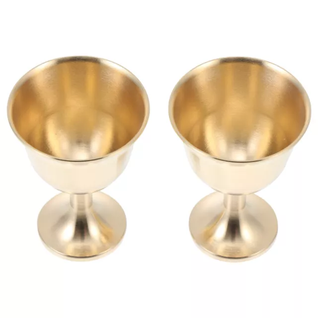 2 piezas taza de cobre rústica decoración del hogar vidrio cóctel