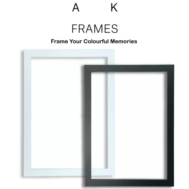 BLACK Thin Picture Frames Modern Style WHITE Photo Poster Frames A1 A2 A3 A4 A5