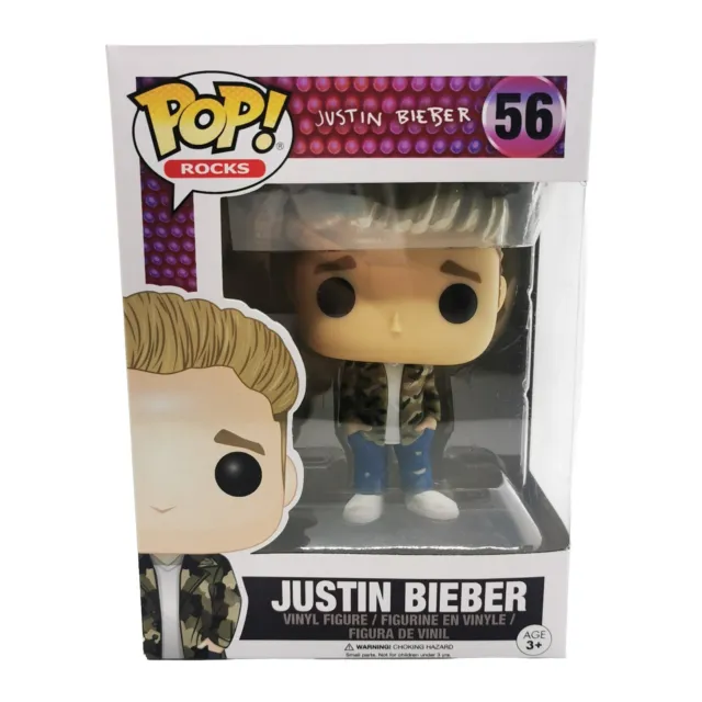 Justin Bieber - No. 56 - Rocks Funko Pop Vinyl Figure - Free Post
