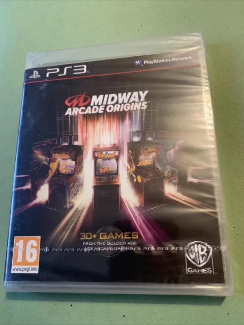 MIDWAY ARCADE ORIGINS PS3 PlayStation 3 NUOVO SIGILLATO IN