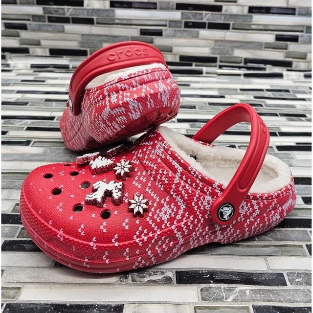 Red crocs womens size 8 cheap