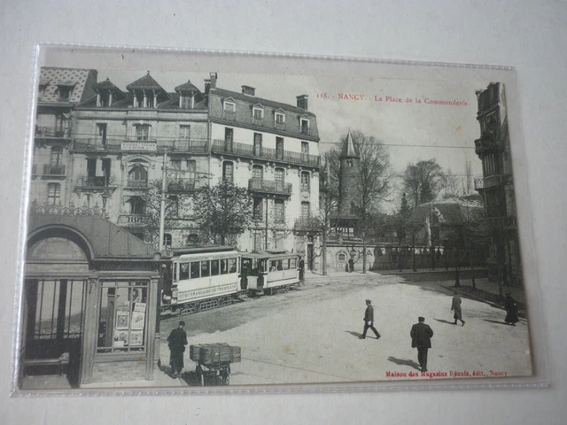 Carte Postale  /  Nancy  La Place De La Commanderie      Tramway
