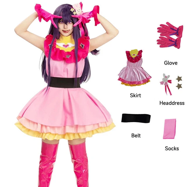 Costume Da Cantante Pop Per Bambini | Cosplay Palcoscenico E Carnevale | Idolo Musicale Per Ragazze E Halloween