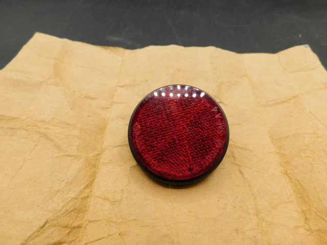 NOS OEM Red Reflector Kawasaki 28012-1067 W650 KD80, KDX200 220 250, KLX650
