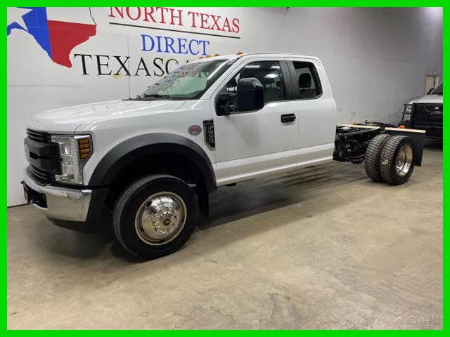 2019 Ford Super Duty F-550 DRW 6.7 Diesel Flat Bed Ready Dually Work Truck Hot S