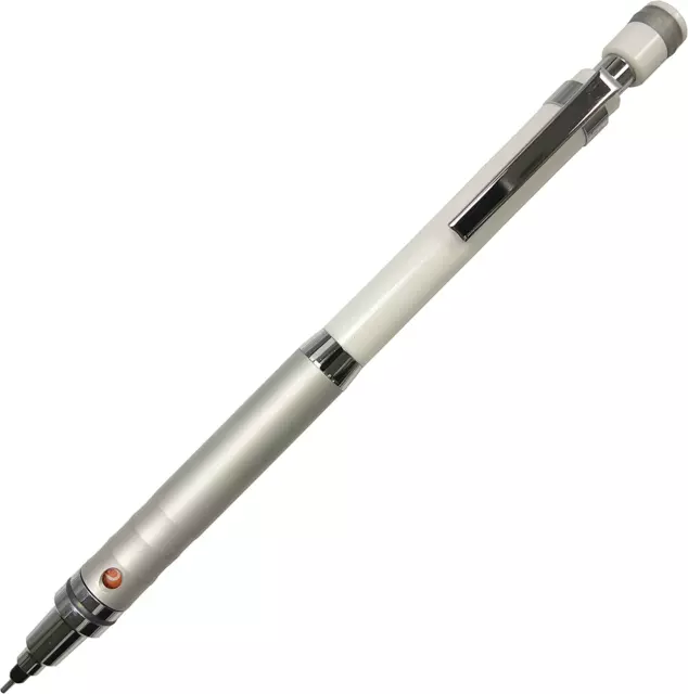 uni-ball Kuru Toga High Grade Auto Lead Rotation Mechanical Pencil, 0.5 mm, Whit