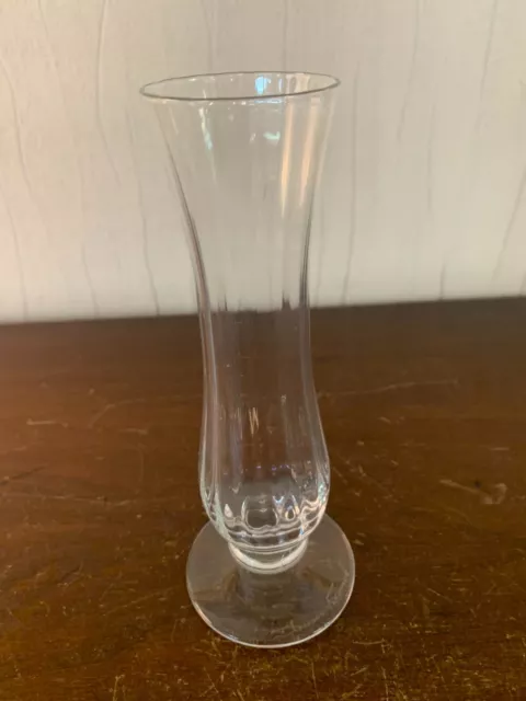 Vase soliflore en cristal Daum h : 16.5 cm
