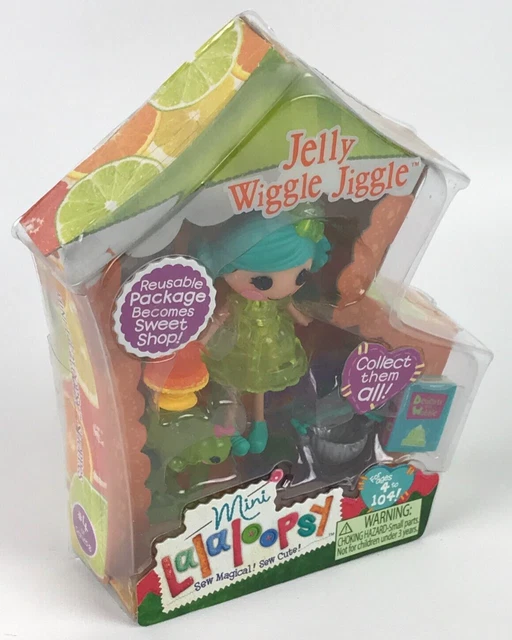 Mini LaLaLoopsy Jelly Wiggle Jiggle Figure - New - Sealed 3