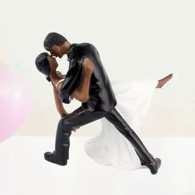 Lovers Bride and Groom Ornament Wedding Couple Cake Topper Figurine Ornaments