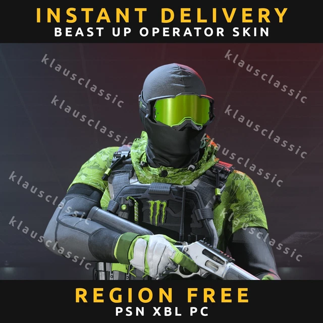 CALL OF DUTY Warzone MW3 - Energy Beast Up Operator Skin COD MW III ...