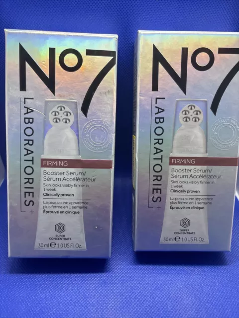 2 Pack No7 Laboratories Firming Booster Serum - 1 fl oz