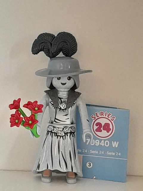 Figurine Playmobil 3621 – Ancienne Femme Indienne, Série Couleur, Fabrication Allemagne