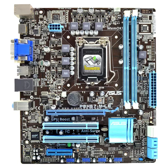 Motherboard ASUS P8H67-M LE Intel H67 Micro ATX Socket 1155 DDR3