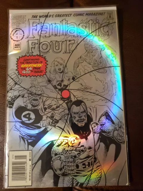Fantastic Four # 400 (Marvel,1995) VF/NM 9.0,  Dr. Doom joins the FF R1