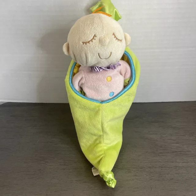Snuggle Pod Sweet Pea Baby Doll w/ Cozy Sleep Sack Stuffed/Plush Manhattan Toy