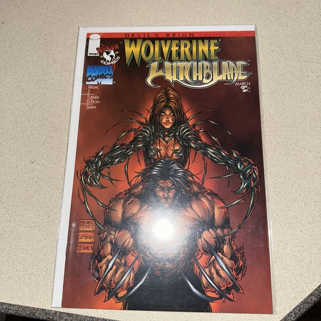 Wolverine / Witchblade #1 (1997 Top Cow/Marvel) Devil's Reign! NM-