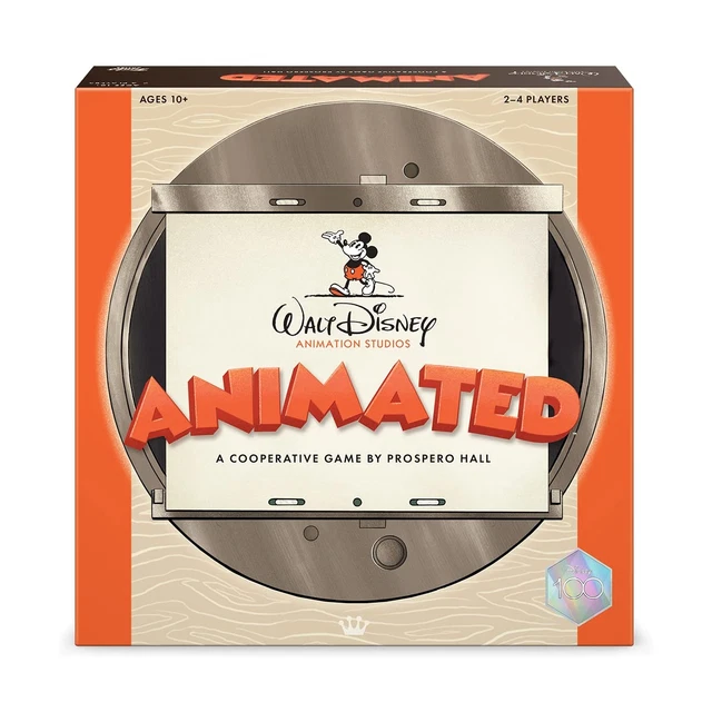 DISNEY ANIMATION STUDIOS Board Game Create Classic Films With Unique ...