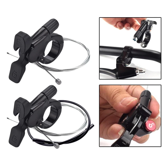Remote Lockout Hendel Voor Fiets – Geschikt Voor SR Suntour Axon, Epicon, Raidon, XCR & NCX Verende Vorken, Zwart, Metaal