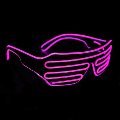 MuLucky Unisex in plastica con luce a LED tonalità Occhiali da sole confezione da 12 