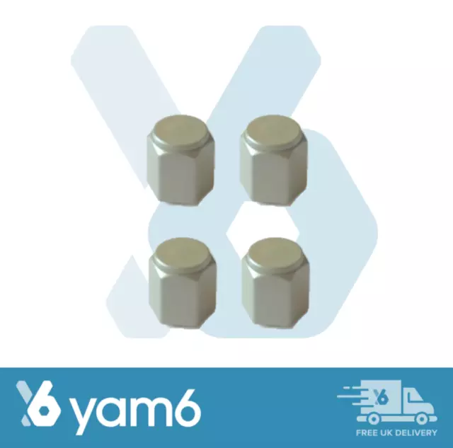 4X GENUINE LEXUS TYRE VALVE CAPS DUST COVERS 90942 05042