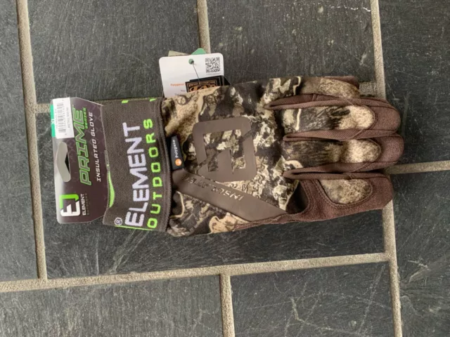 Element Prime Series Realtree Excape Lightweight  XL Gloves