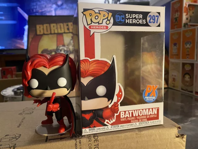 2019 Funko Pop Heroes Vinyl Figure DC Comics Batwoman #297 PX Reviews Exclusive