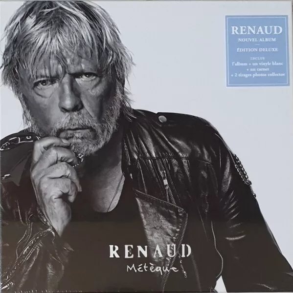 Coffret Vinyle Blanc Album + Cd Album Renaud Meteque Deluxe Edition Neuf/Blister