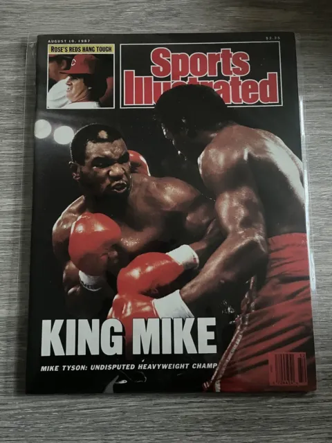 Sports Illustrated August 10 1987 MIKE TYSON King Mike Undisputed Champ