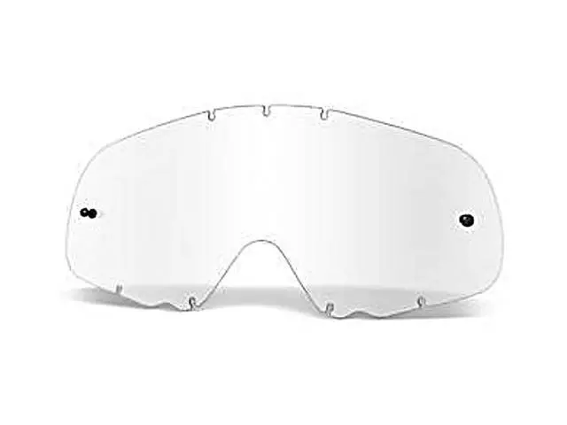 2x OAKLEY CROWBAR Replacement Motocross GOGGLE LENS ANTI FOG ANTI SCRATCH CLEAR