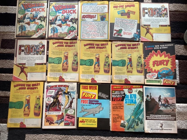 1 - 39 CAPTAIN BRITAIN MARVEL UK COMICS 1976-77 & #8 PSYLOCKE Betsy Braddock 4