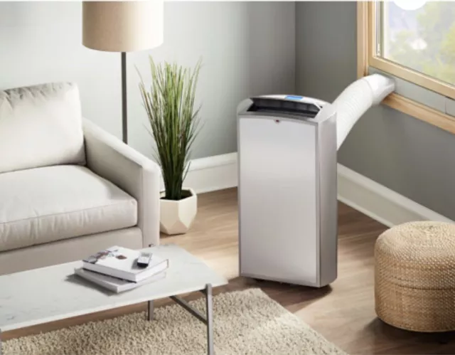 Insignia Portable Air Conditioner - 14000 BTU Silver/Stainless
