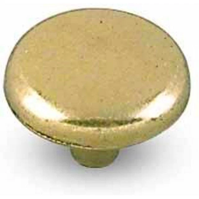 Amerock BP710-BB Burnished Brass 1 1/4" Round Knob Pulls (5 PACK)