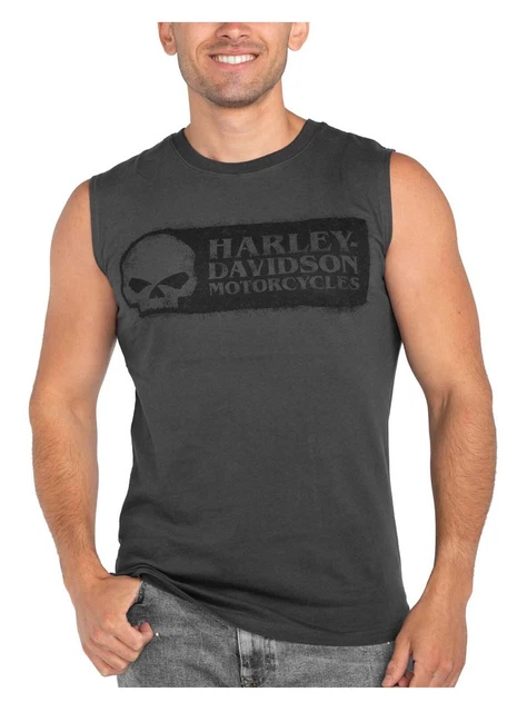 distressed harley davidson shirt