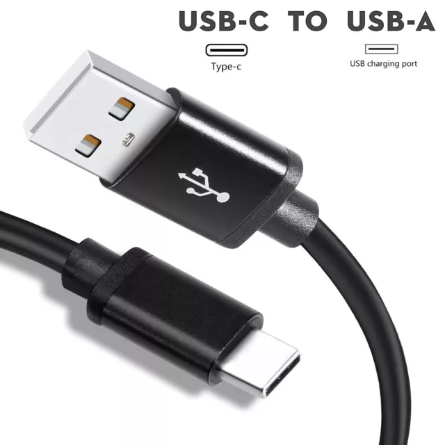 AU 6inch USB-C Fast Charging Data Sync Cable Cord For Samsung HTC LG Android