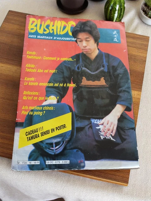 Magazine Karate Bushido N°246 – 1997 – Nambu, Moreira – Complet Avec Poster