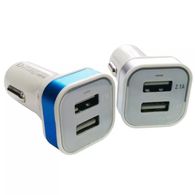 Doppel Twin 2 PORT USB Dual Auto Ladegerät Feuerzeug Buchse für Telefon Handy Universal