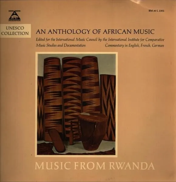 LP Tutsi / Hutu / Twa Music From Rwanda MONO + BOOKLET Bärenreiter-Musicapho