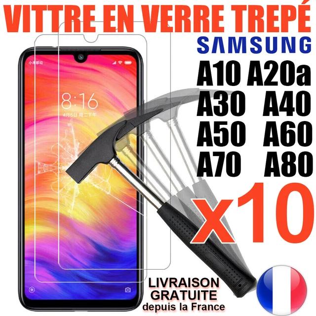 VERRE TREMPÉ SAMSUNG A12 A13 A22 A32 A02s A03s A21s PROTECTION ÉCRAN VITRE FILM