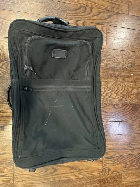 TUMI USA carry on suitcase Vintage Rolling 2 Wheel Ballistic Nylon 22" Black