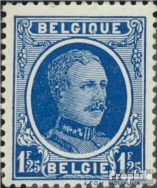 Belgique 213 neuf 1926 albert