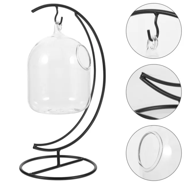 1 Set fish bowls for betta fish Of Creative Decorative Glass Hanging Fish Bowl 3