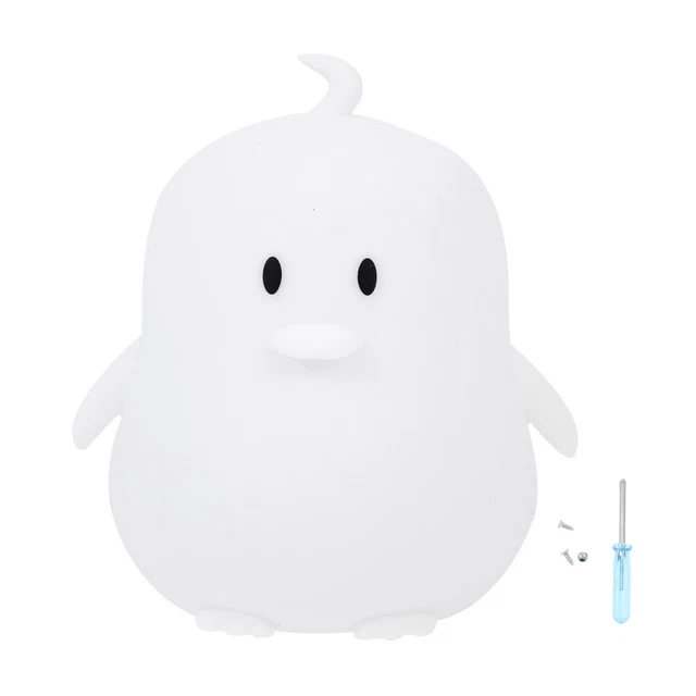 PENGUIN COLOR CHANGE Light Child Colors Changing Night Nightstand Lamp