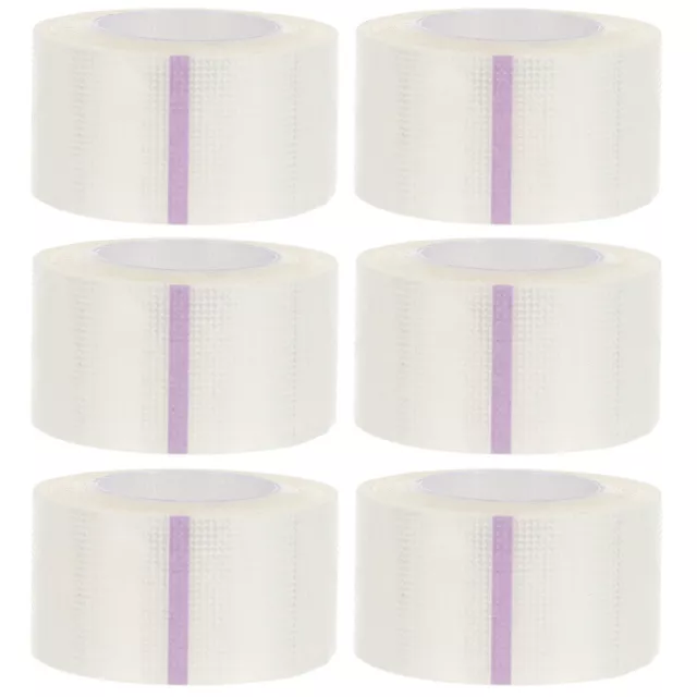 6 Rolls Elastic Bandage Wrap Transparent Duct gauze bandage roll White Gaffers g