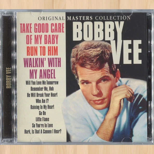 BOBBY VEE Take Good Care of My Baby CD Walkin' with My Angel RUN TO HIM     0512